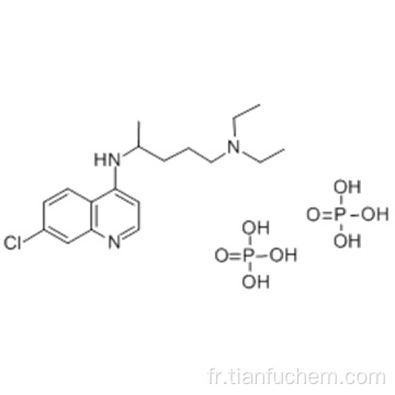 Diphosphate de chloroquine CAS 50-63-5